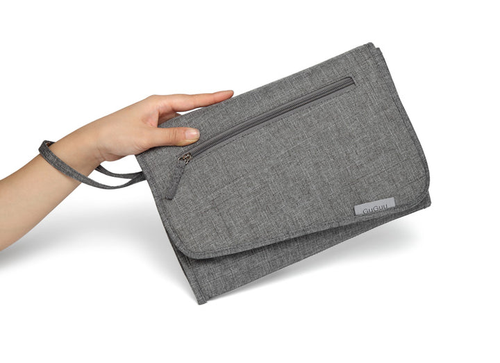 Grima Grey Nappy Wallet