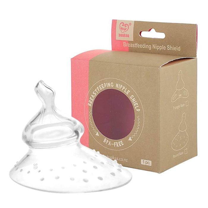 Haakaa Breastfeeding Nipple Shield orthodontic Round in Box