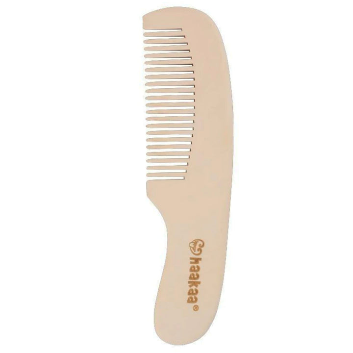 Haakaa Goat Wool Wooden Baby Comb