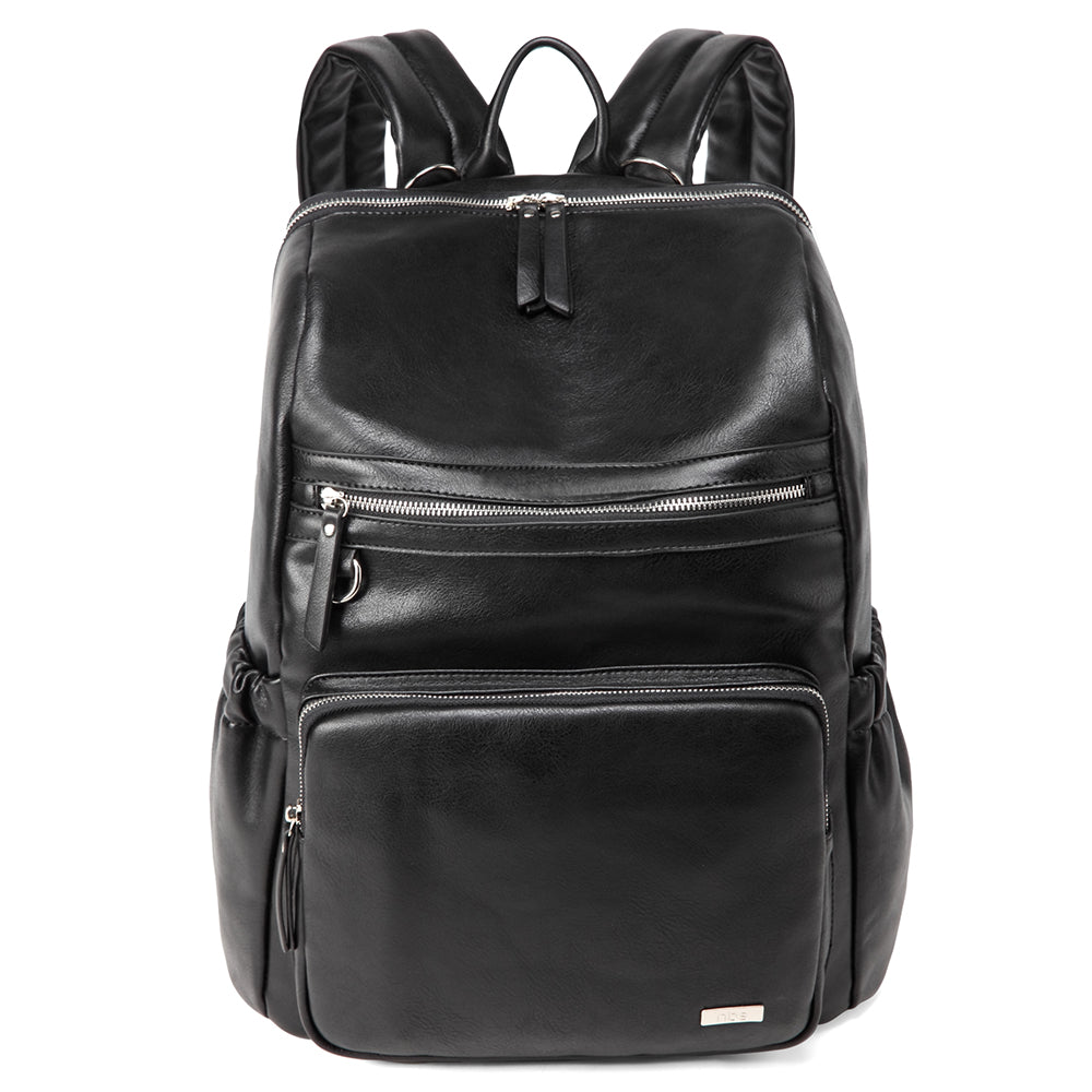 Harper Black Nappy Bag Backpack