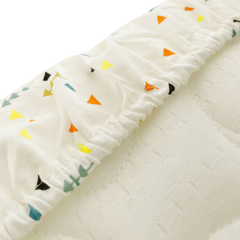 Horse Fitted Cot Sheet Backside