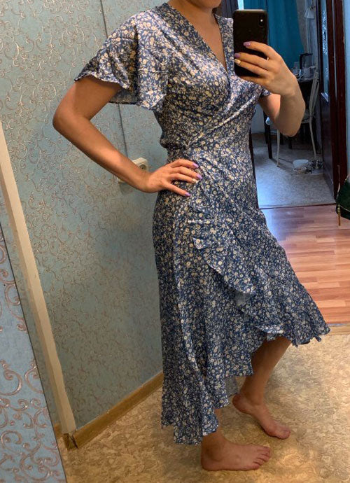 Ella Maternity & Nursing Wrap Dress