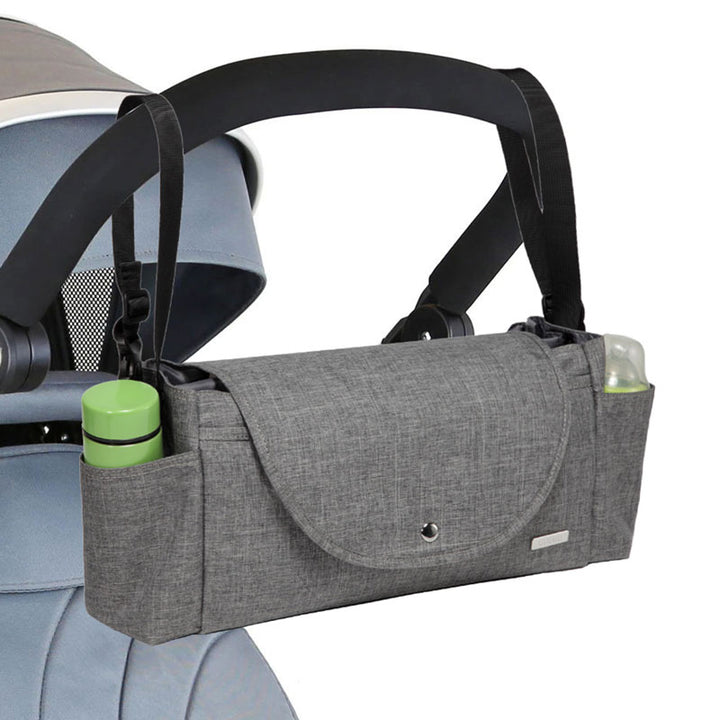 Kayla Grey Pram Caddy on pram