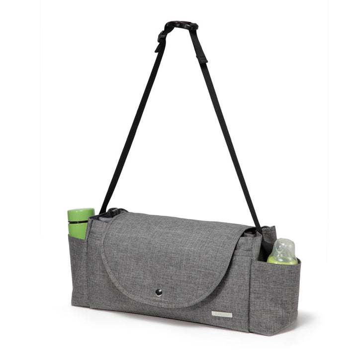 Kayla Grey Pram Caddy side