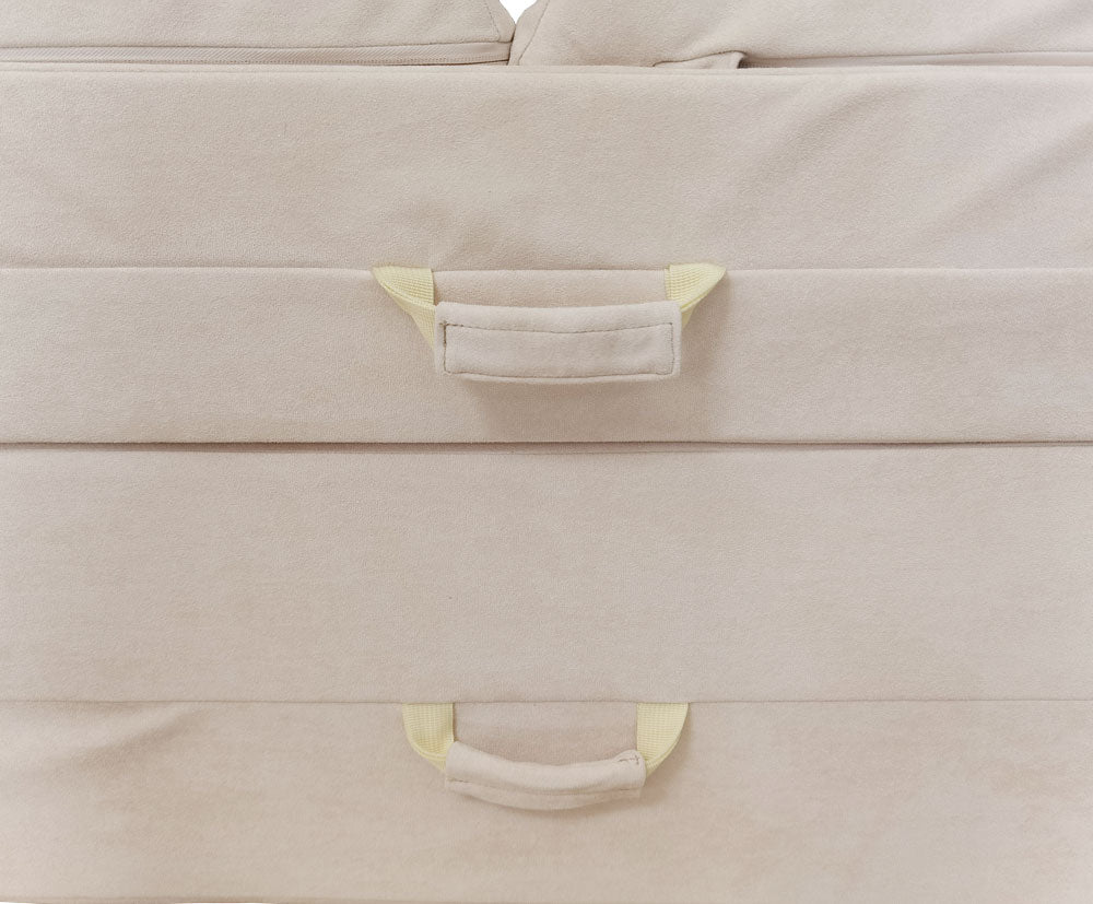 Kids Play Couch Set - Beige Handles