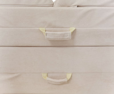 Kids Play Couch Set - Beige Handles