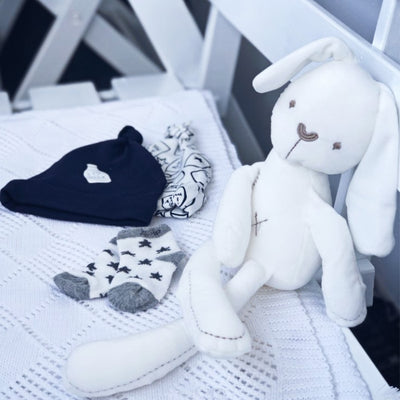 Kuku Bunny Baby Comforter toy