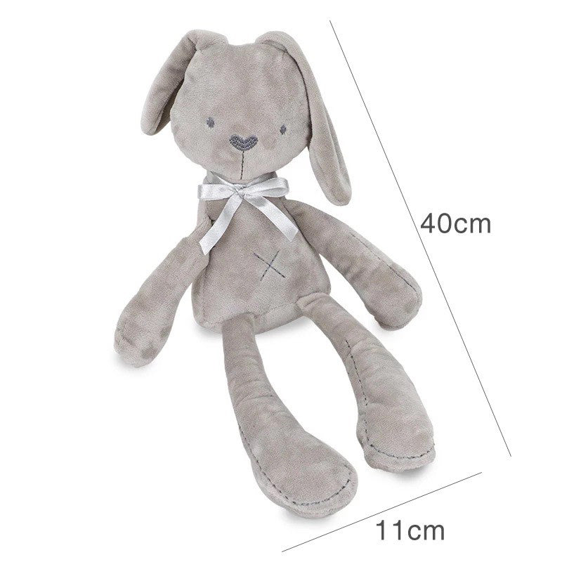 Kuku Grey Bunny Baby Comforter Size