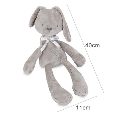 Kuku Grey Bunny Baby Comforter Size