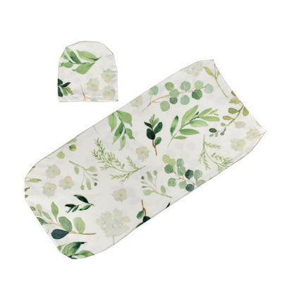 Leaves Baby Swaddle Sack