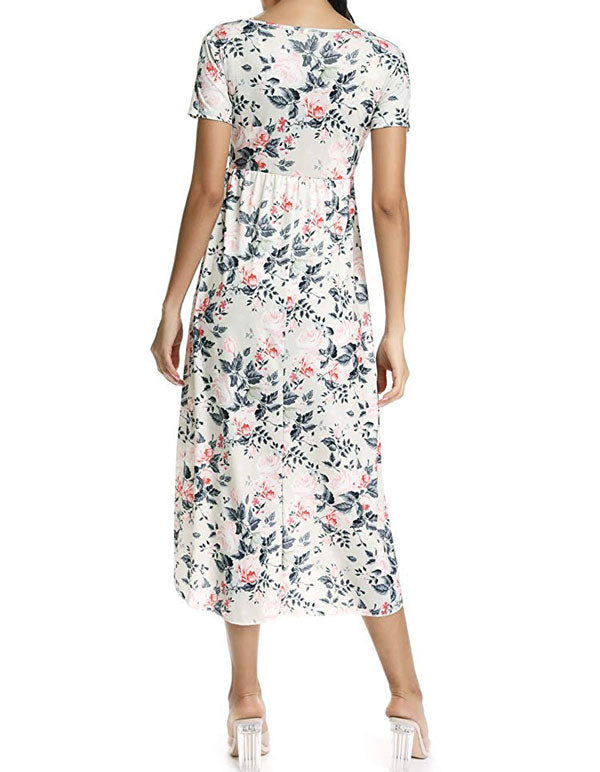 Lily Side Ruched Maternity Dress