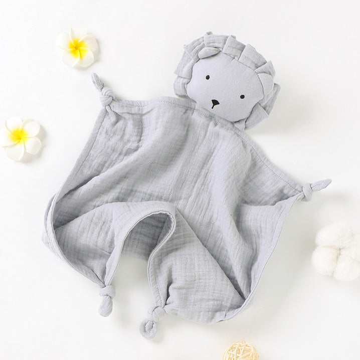 Lion Baby Comforter Grey Color