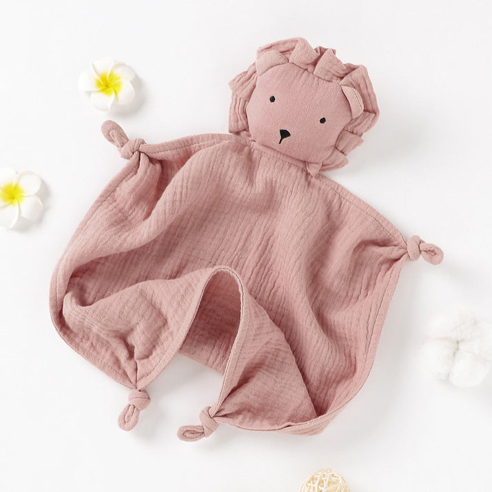 Lion Baby Comforter Rose