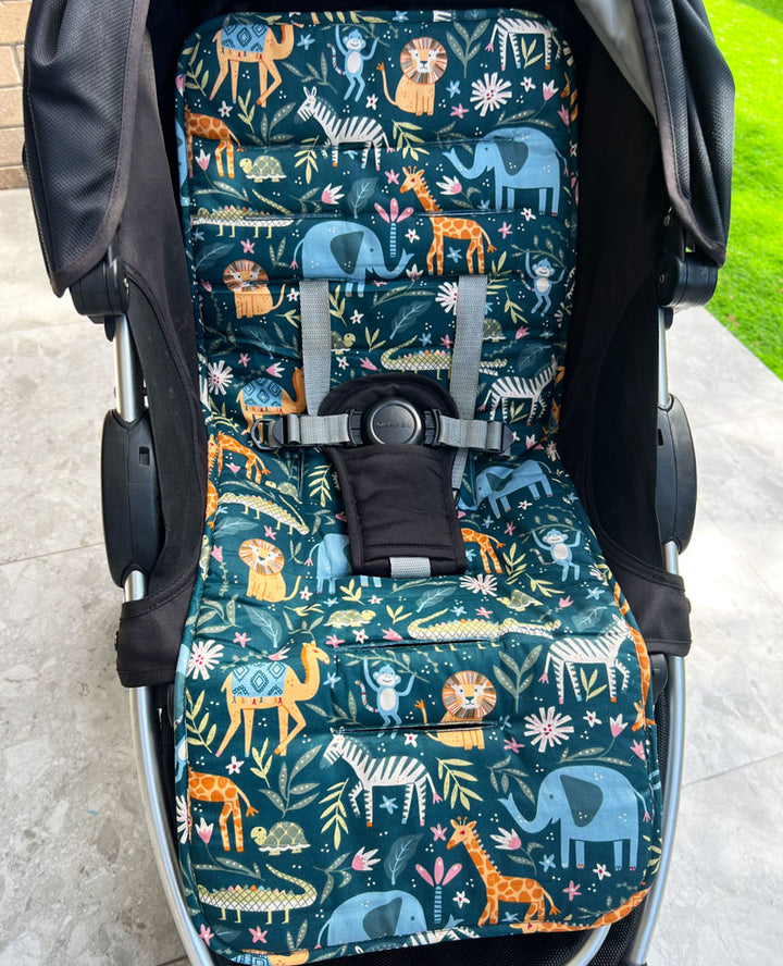 Lion Friends Reversible Pram Liner