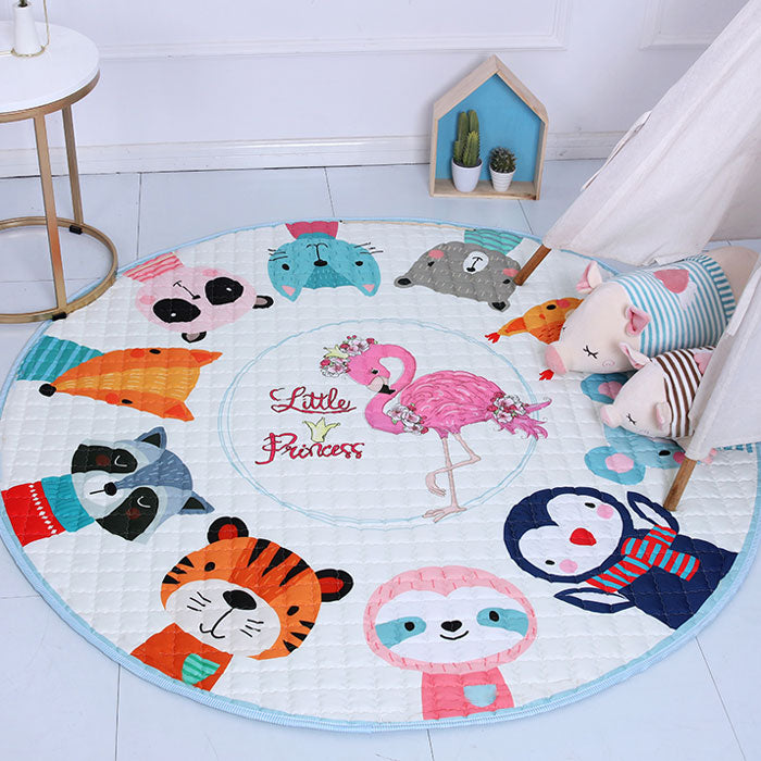 Little Princess Round Baby Play Mat 150 x 150 cm
