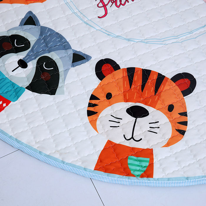 Little Princess Round Baby Play Mat 150 x 150 cm closeup