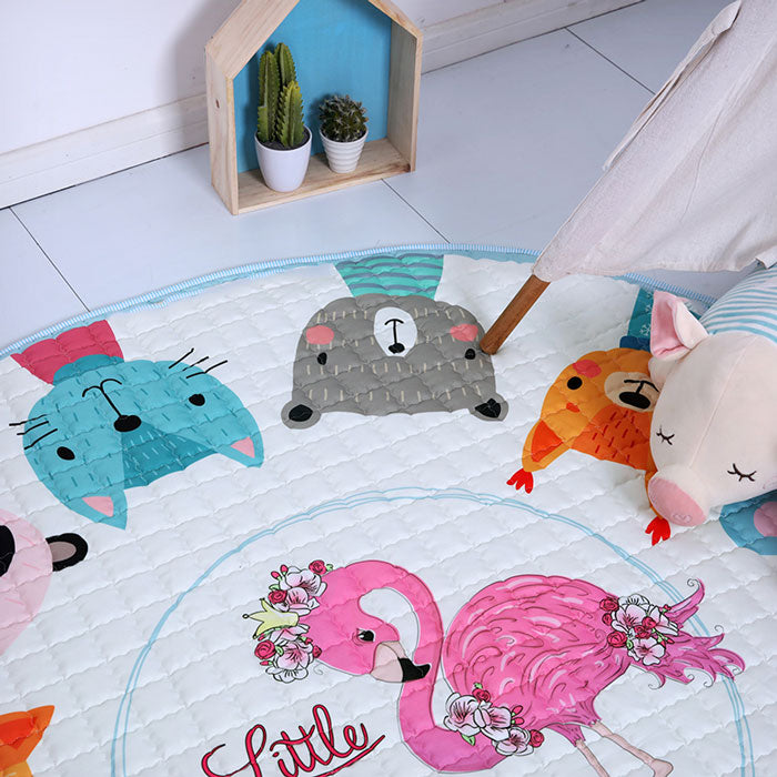 Little Princess Round Baby Play Mat 150 x 150 cm closeup 2
