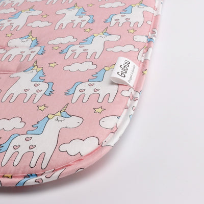 White Unicorn Pram Liner