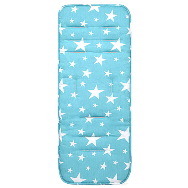 Mint Stars Pram Liner