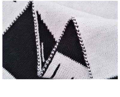 Mountain Baby Blanket close up 2