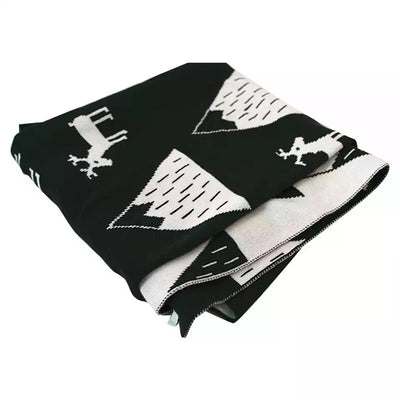 Mountain Baby Blanket fold