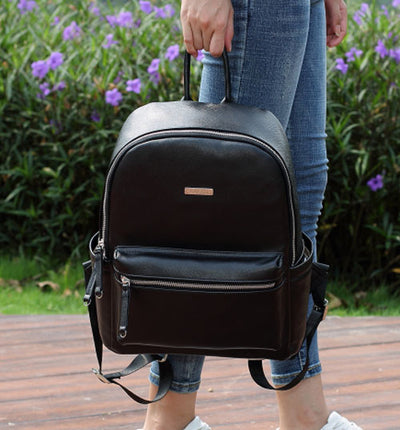 Smart Viv Nappy Bag Backpack - Black
