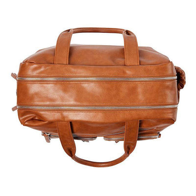 OiOi Faux Leather Carry All Nappy Bag