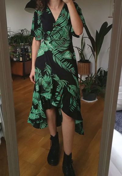 Olivia Maternity Wrap Dress
