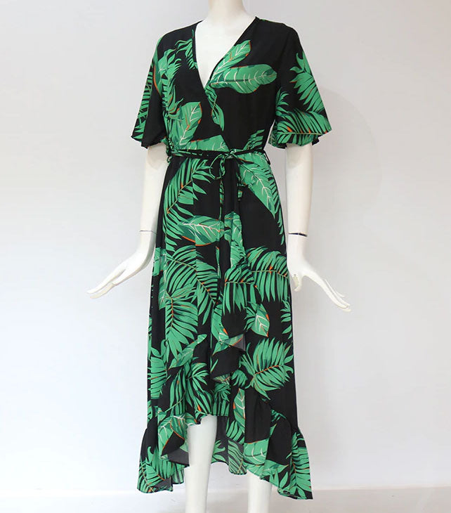 Olivia Maternity Wrap Dress