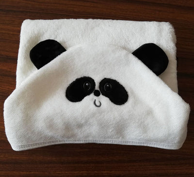 Panda Baby Hooded Bath Towel