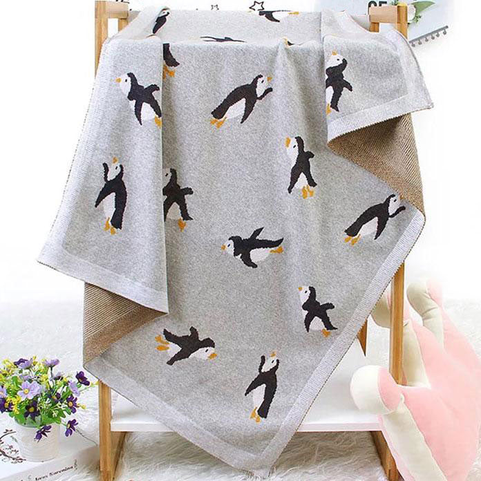 Penguin Baby Blanket