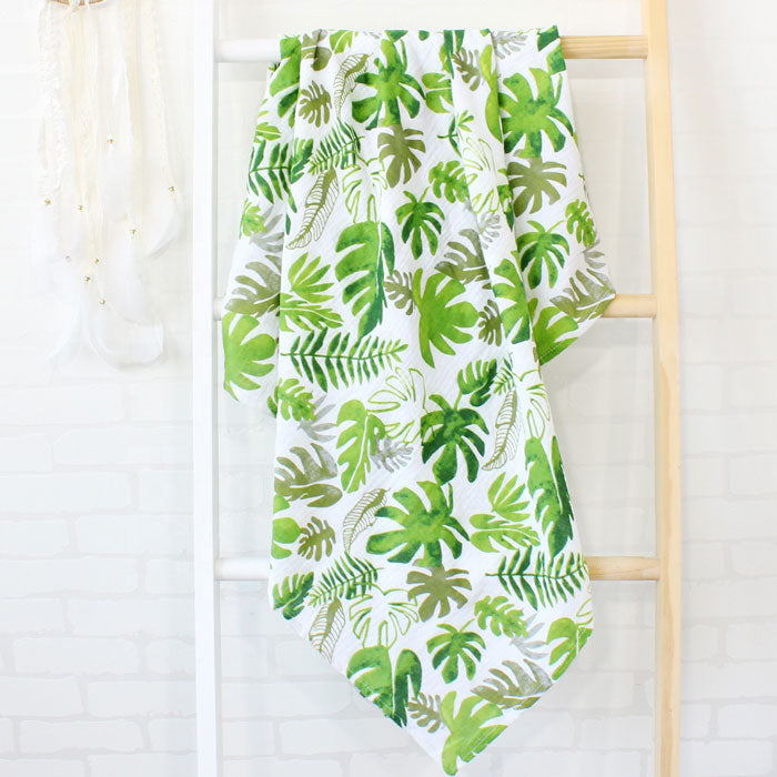 Plant Baby Swaddle Wrap on Ladder