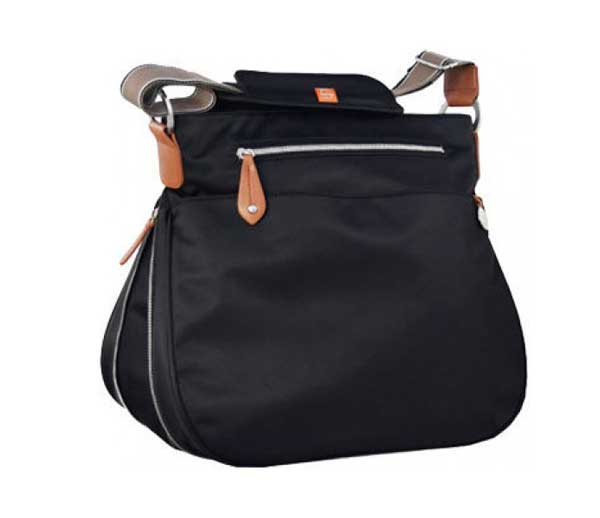 PacaPod Portland Black Nappy Bag