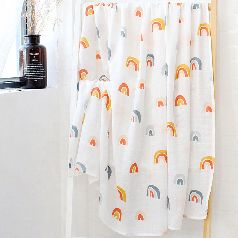 Rainbow Baby Swaddle Wrap full