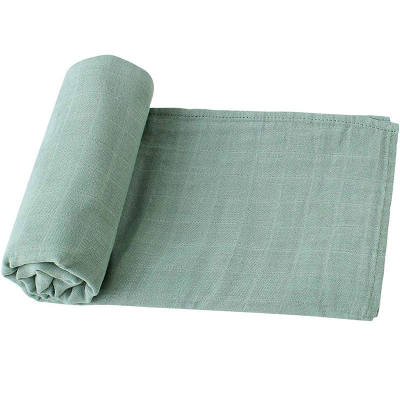 River Sage Bamboo Baby Swaddle Wrap 120x120 cm - Folded