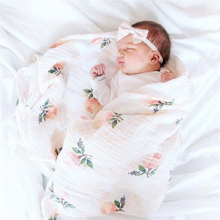 Rose Baby Swaddle Wrap