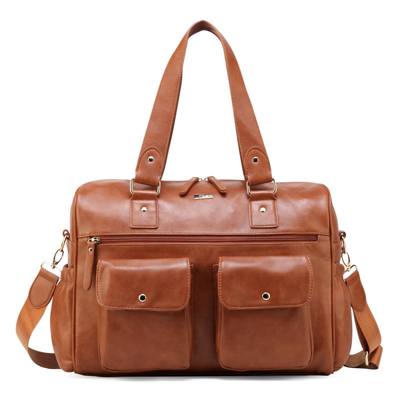 Sarah-Tan-Carry-All-Nappy-Bag---Front