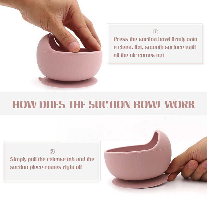 Silicone Suction Baby Bowl