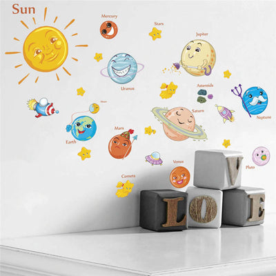 Solar Friends Baby Wall Stickers 1