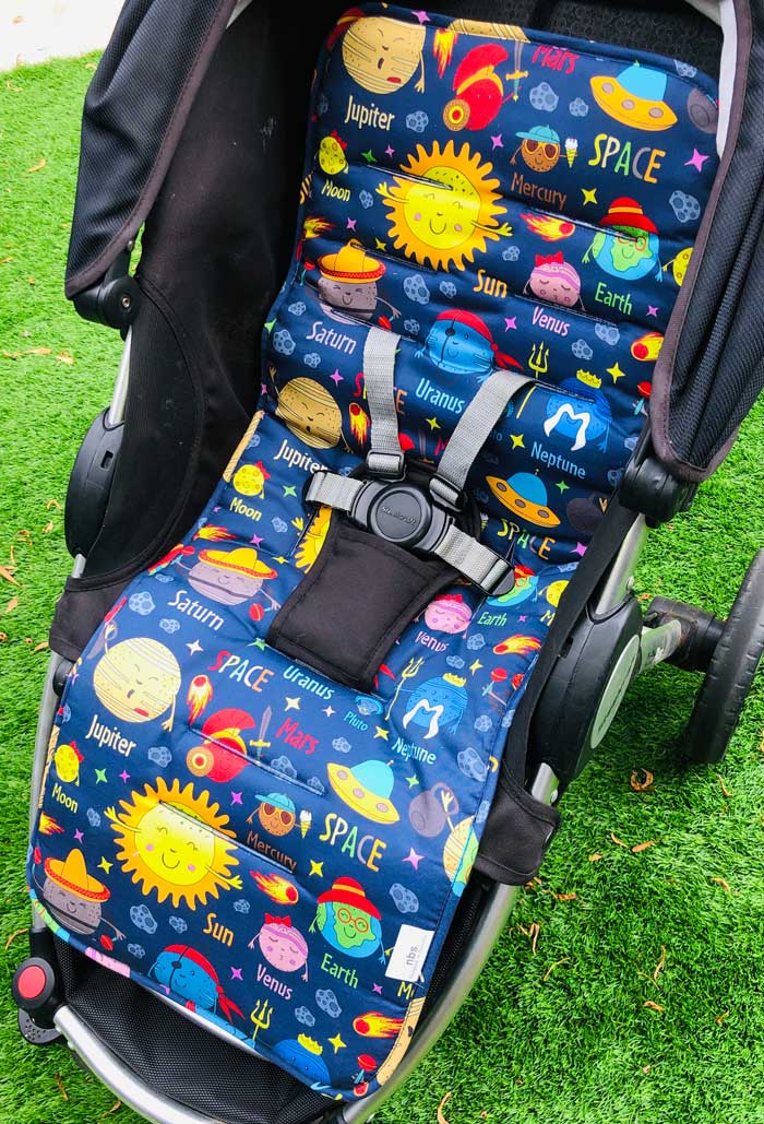 Solar System Reversible Universal Pram Liner Side