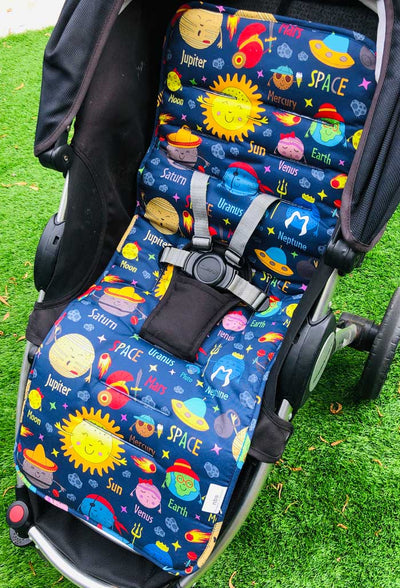 Solar System Reversible Universal Pram Liner Side