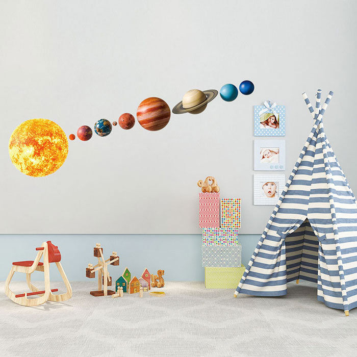 Solar System Baby Nursery Wall Sticker