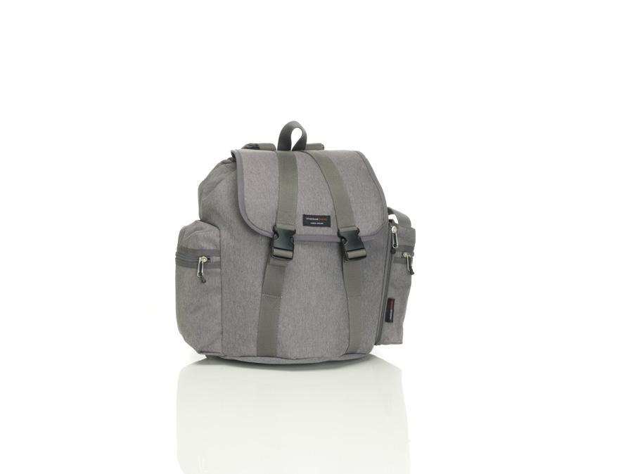 Storksak Travel Nappy Bag Backpack Grey