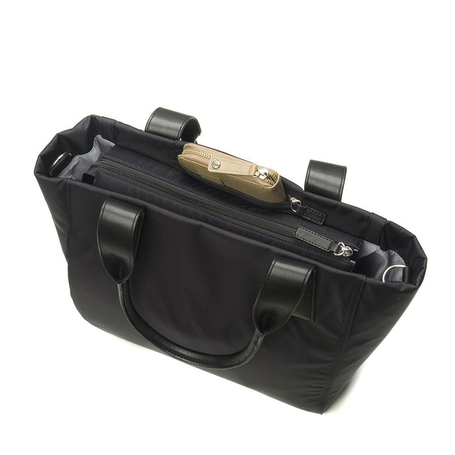 Storksak Eliza Black Nappy Bag Pocket