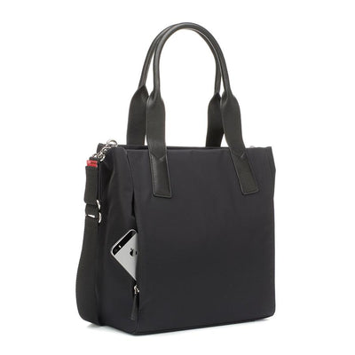 Storksak Eliza Black Nappy Bag Side