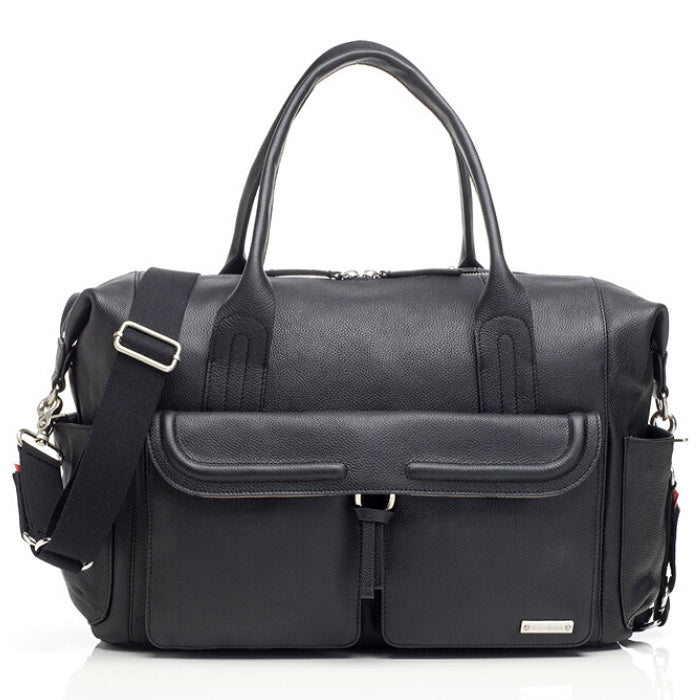 Storksak Charlotte Leather Nappy Bag