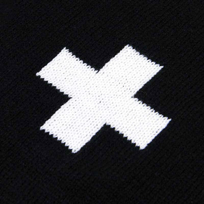 Swiss Cross Baby Blanket Closeup
