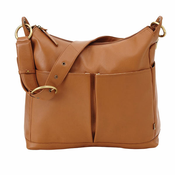 Leather 2 pocket Hobo - OIOI
