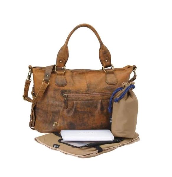 OiOi - Leather Slouch Tote