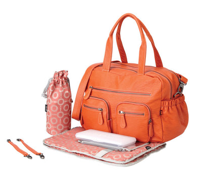OIOI Faux Lizard Carry All Nappy Bag